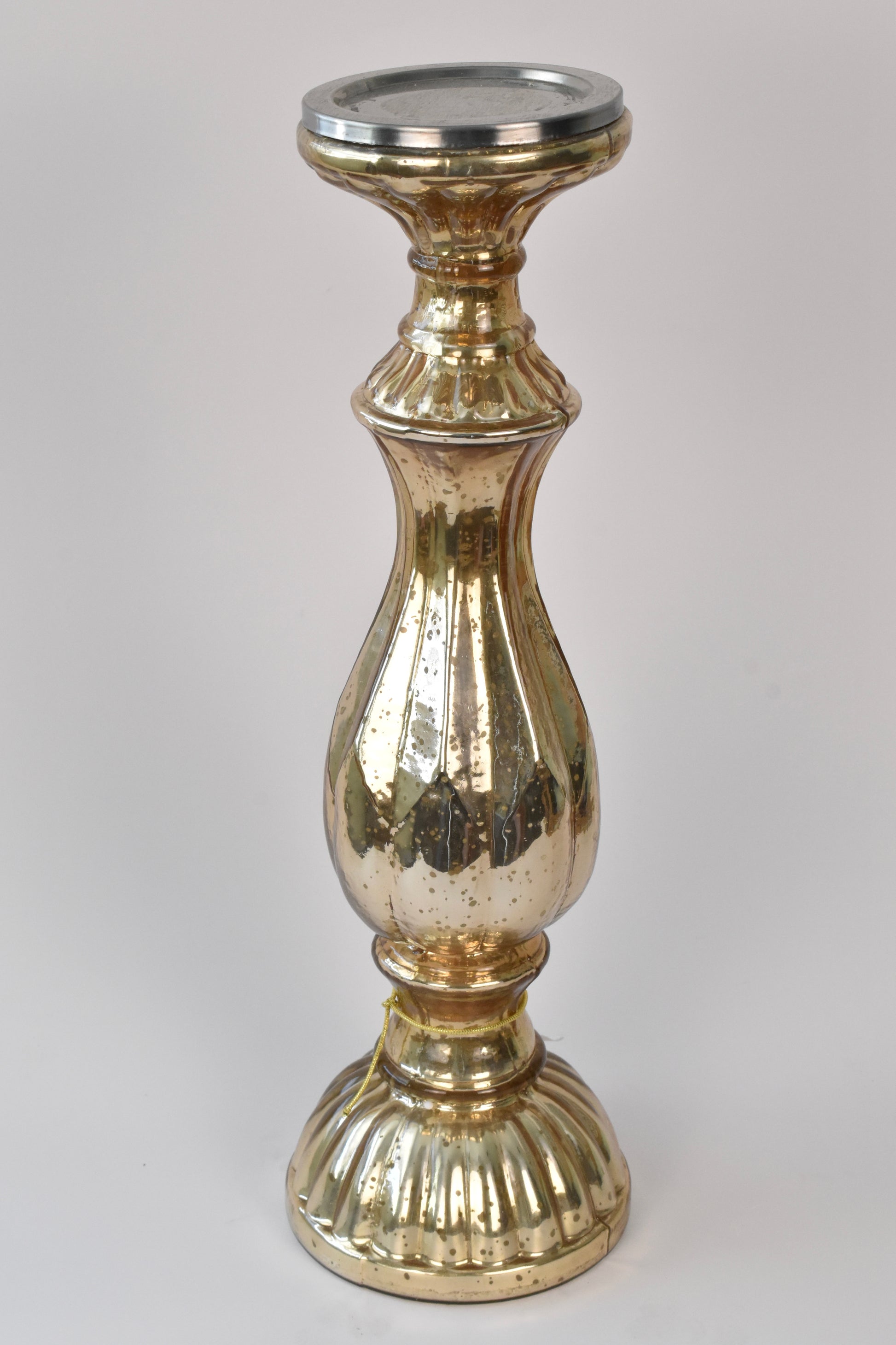 Gold Mercury Candle Holder