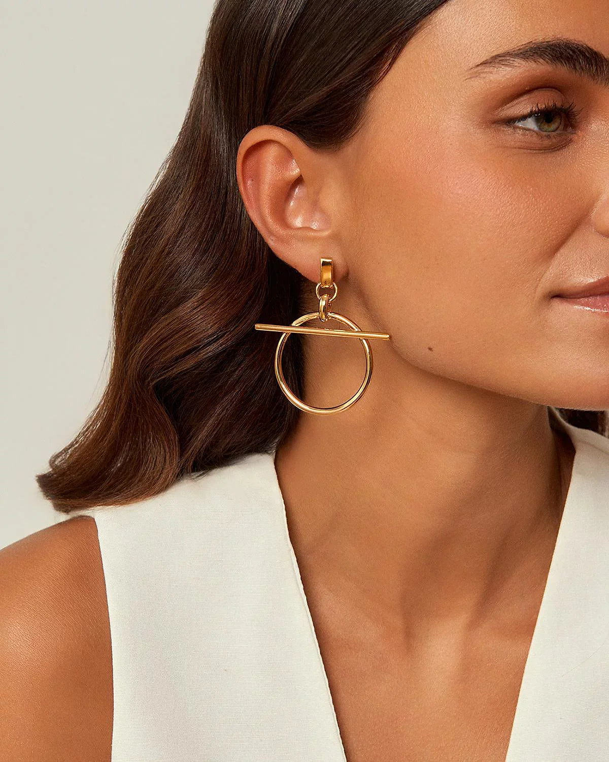 Origins Slim Earrings – Gold