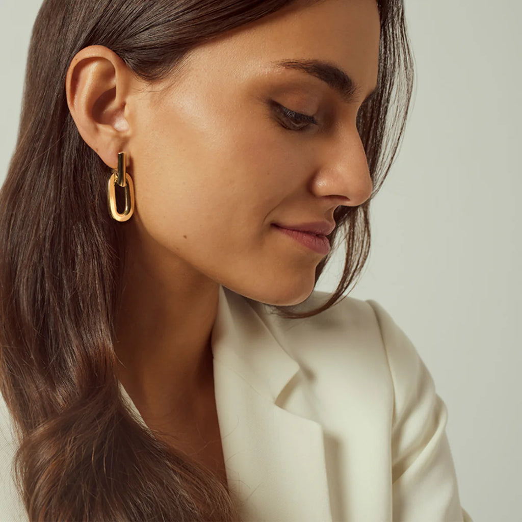 Athens Earrings - Gold