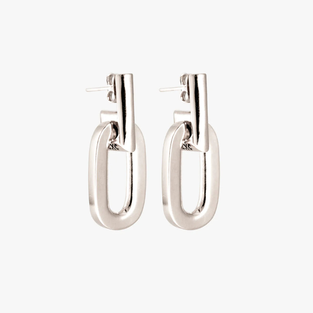 Athens Earrings - Silver