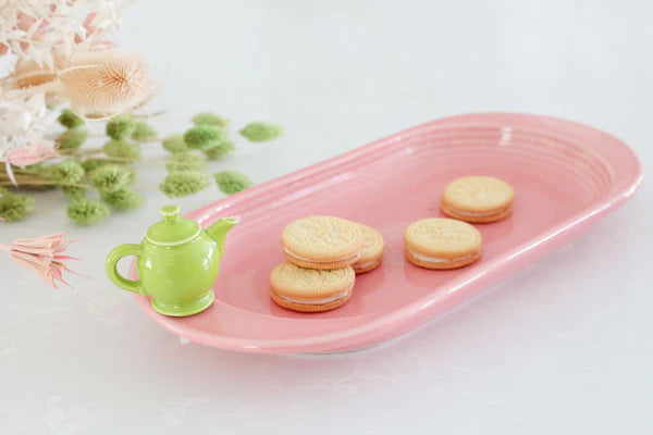 Fiesta Bread Tray and Teapot Mini