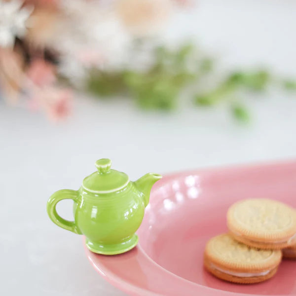 Fiesta Bread Tray and Teapot Mini