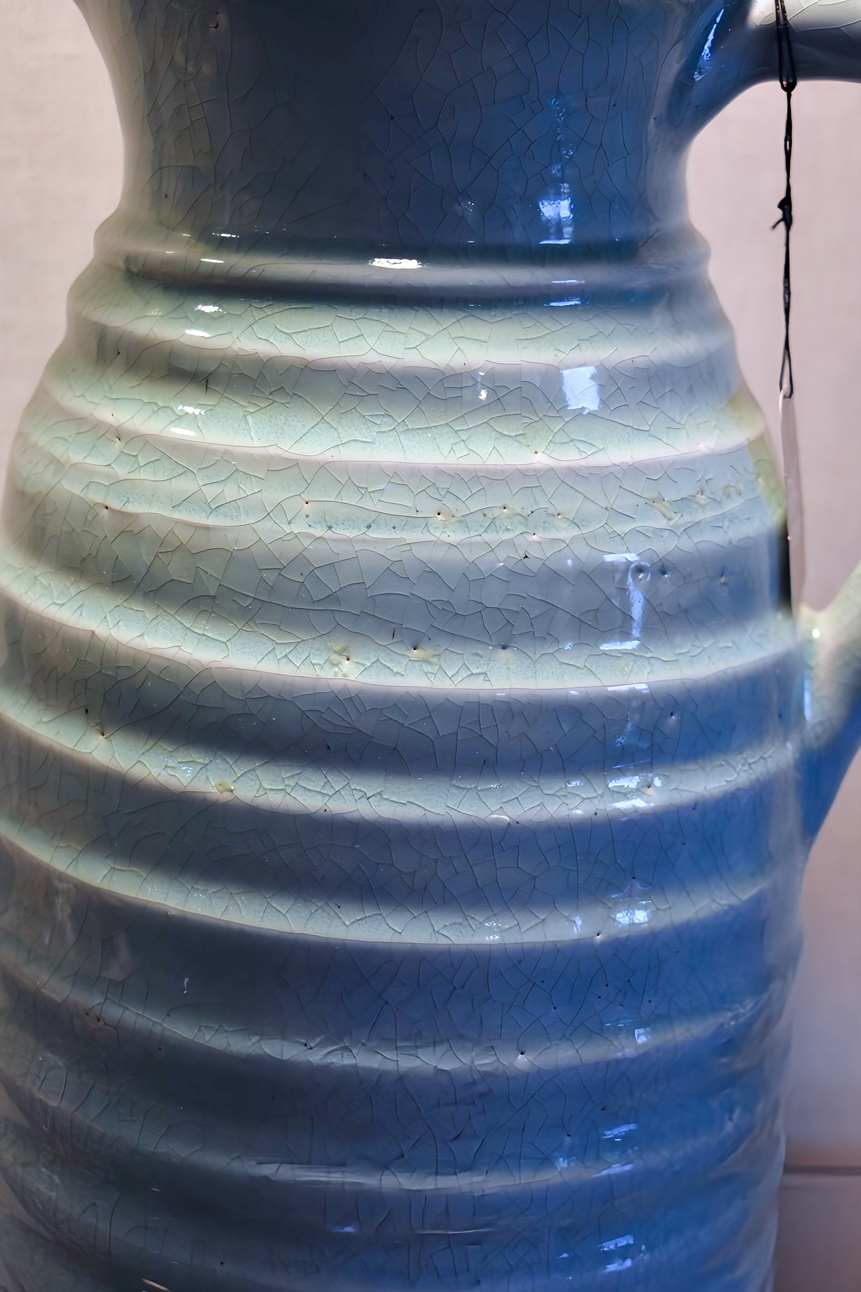 Aqua Blue Jar