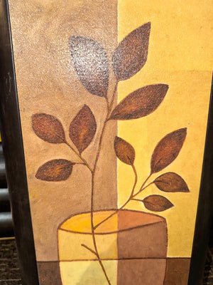 Leaf Dance Canvas Art Print – Vintage Wall Décor