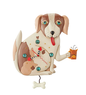 No Bones (Dog) Wall Clock