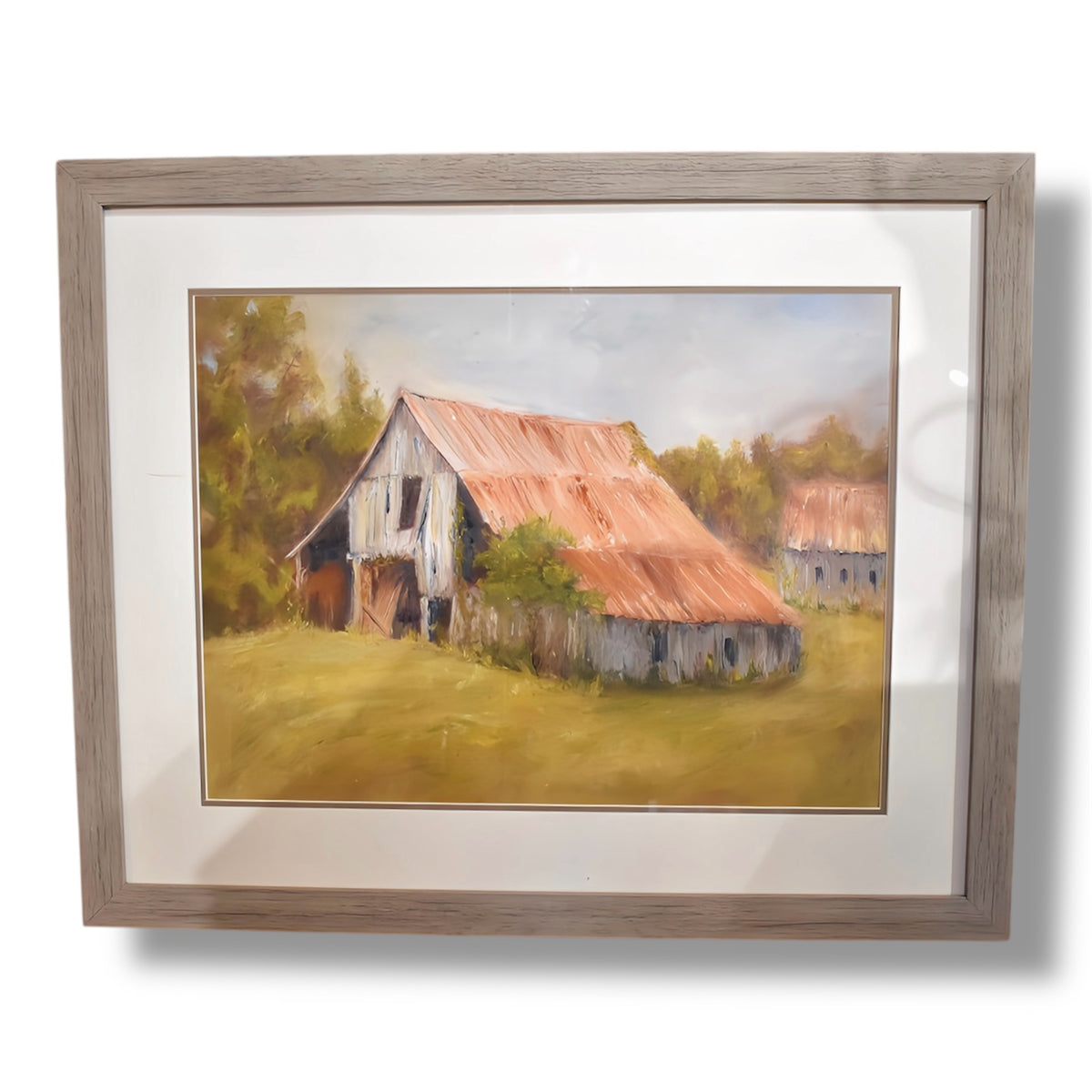 Country Barn Framed Art Print
