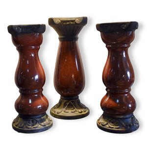 Classic Scroll Design Candle Holder