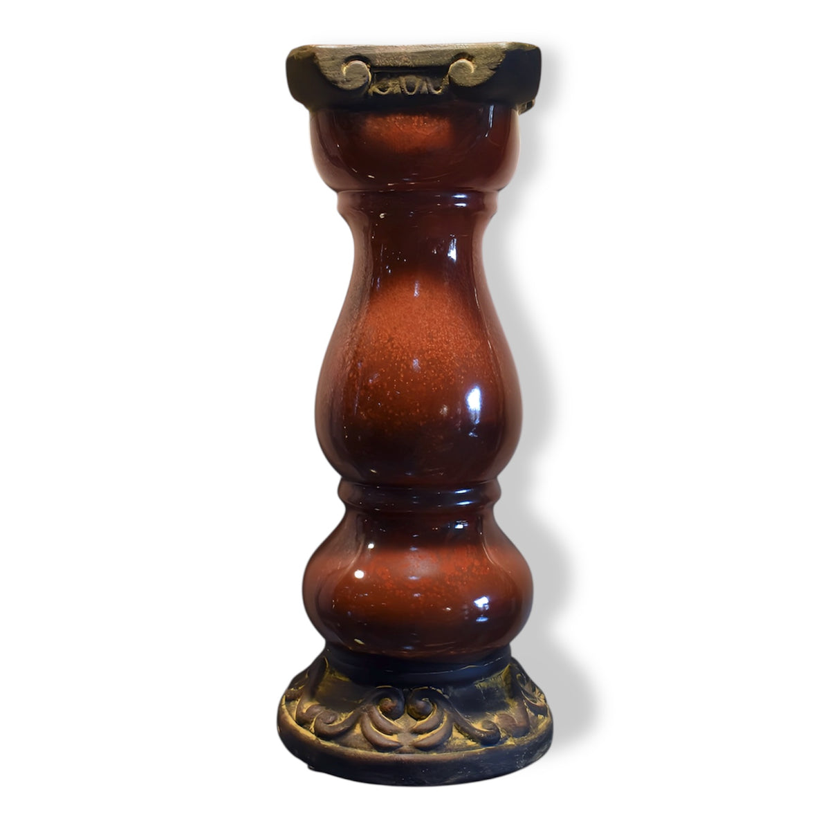 Classic Scroll Design Candle Holder