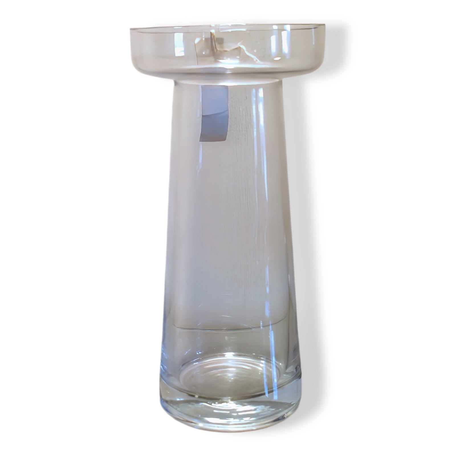 Modern Clear Glass Candle Holder