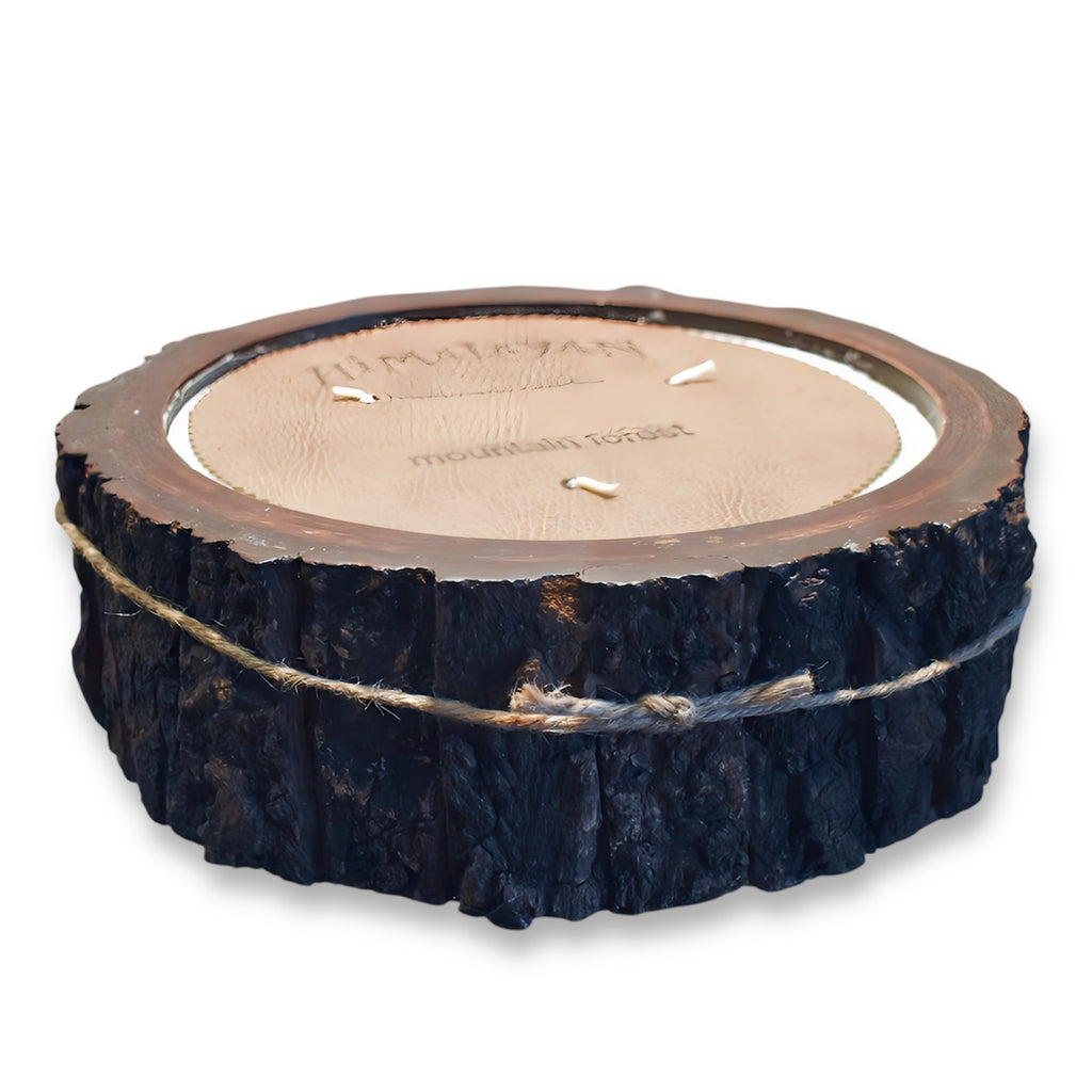 Tree Bark Large Mountain Forest Himalayan Handmade Candle