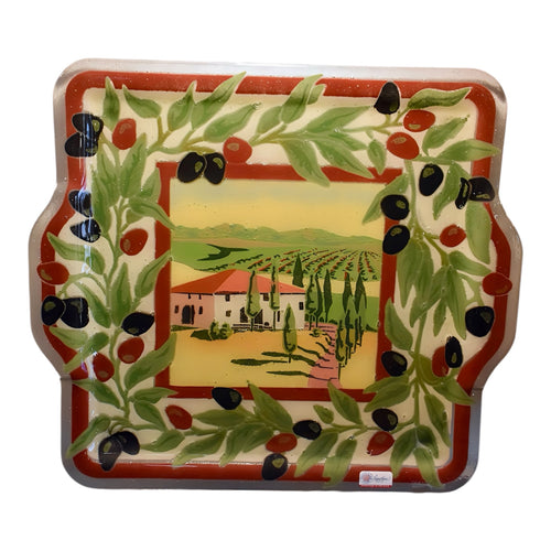 18” Tuscan Villa Tray