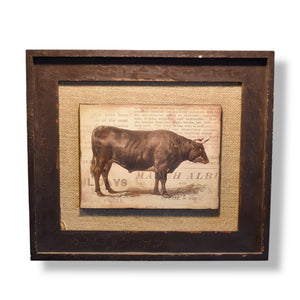 Cow Framed Art Print
