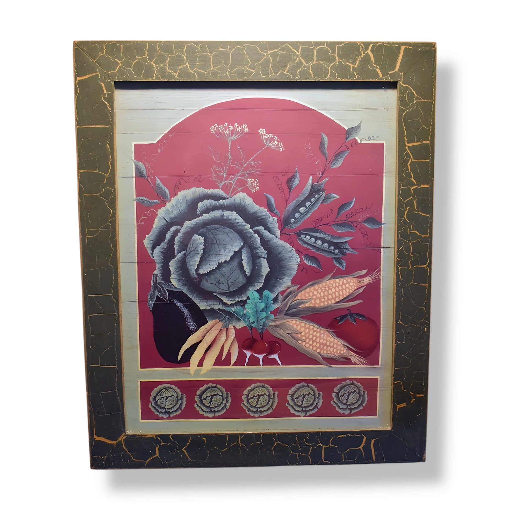 Summer Vegetables Framed Art Print