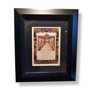 Montgrand Cellar Pinot Noir Framed Art Print
