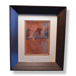 Sparrows Framed Art Print
