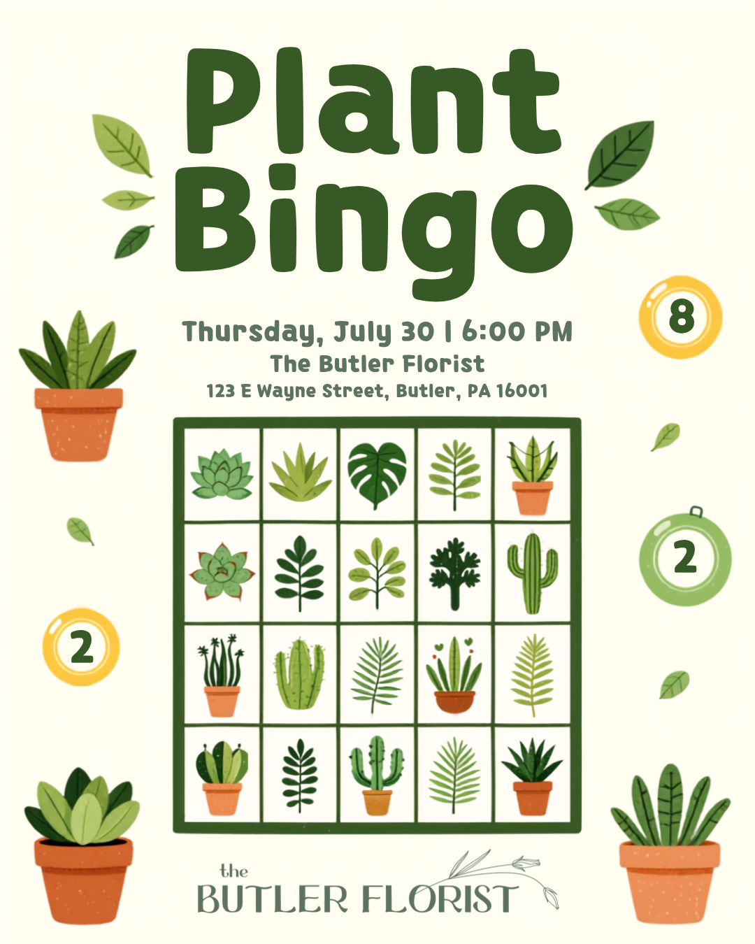 Plant Bingo