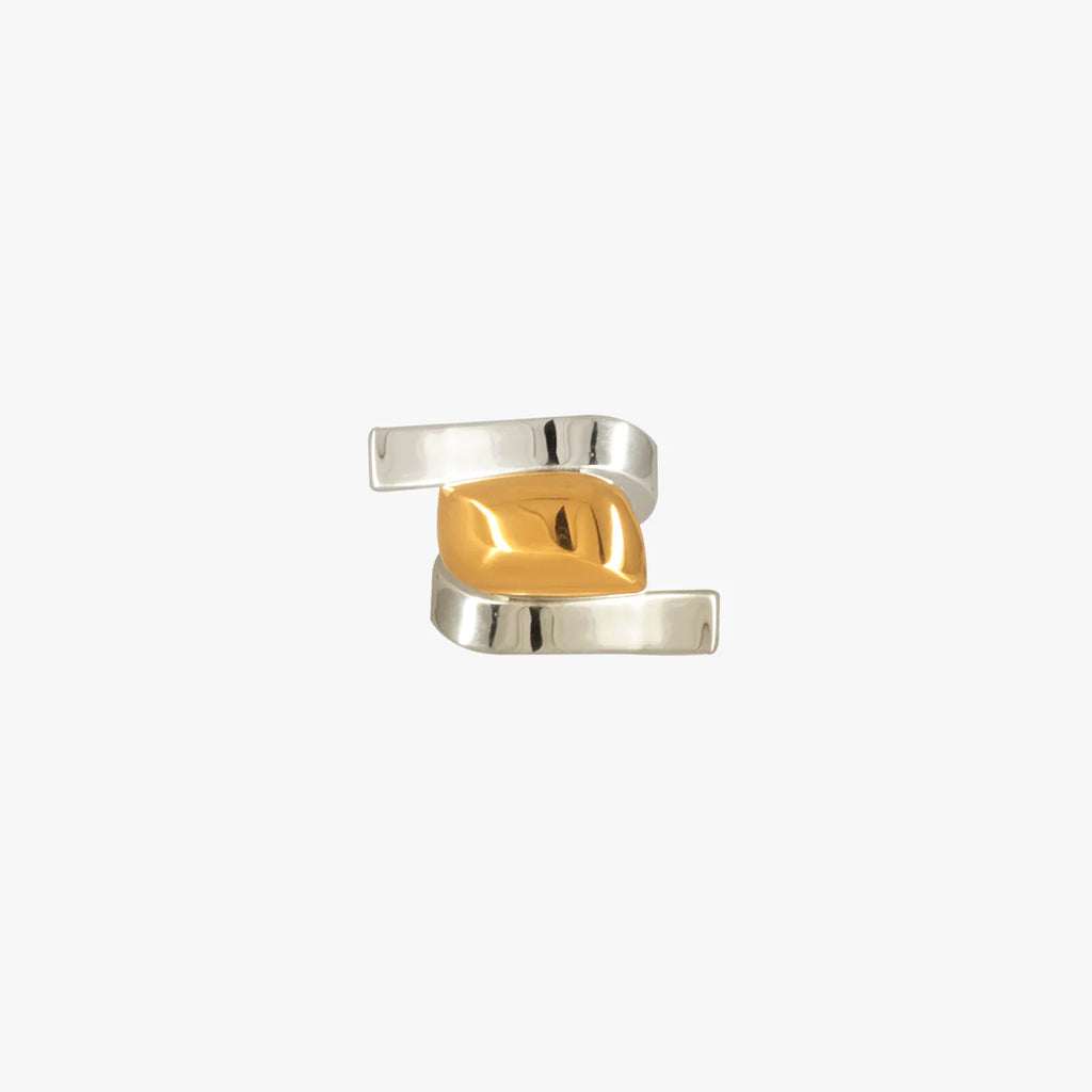 Stony Ring – Silver/Gold