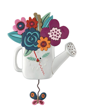 Time to Bloom Wall Clock