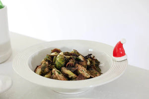 pinstripes baby bowl