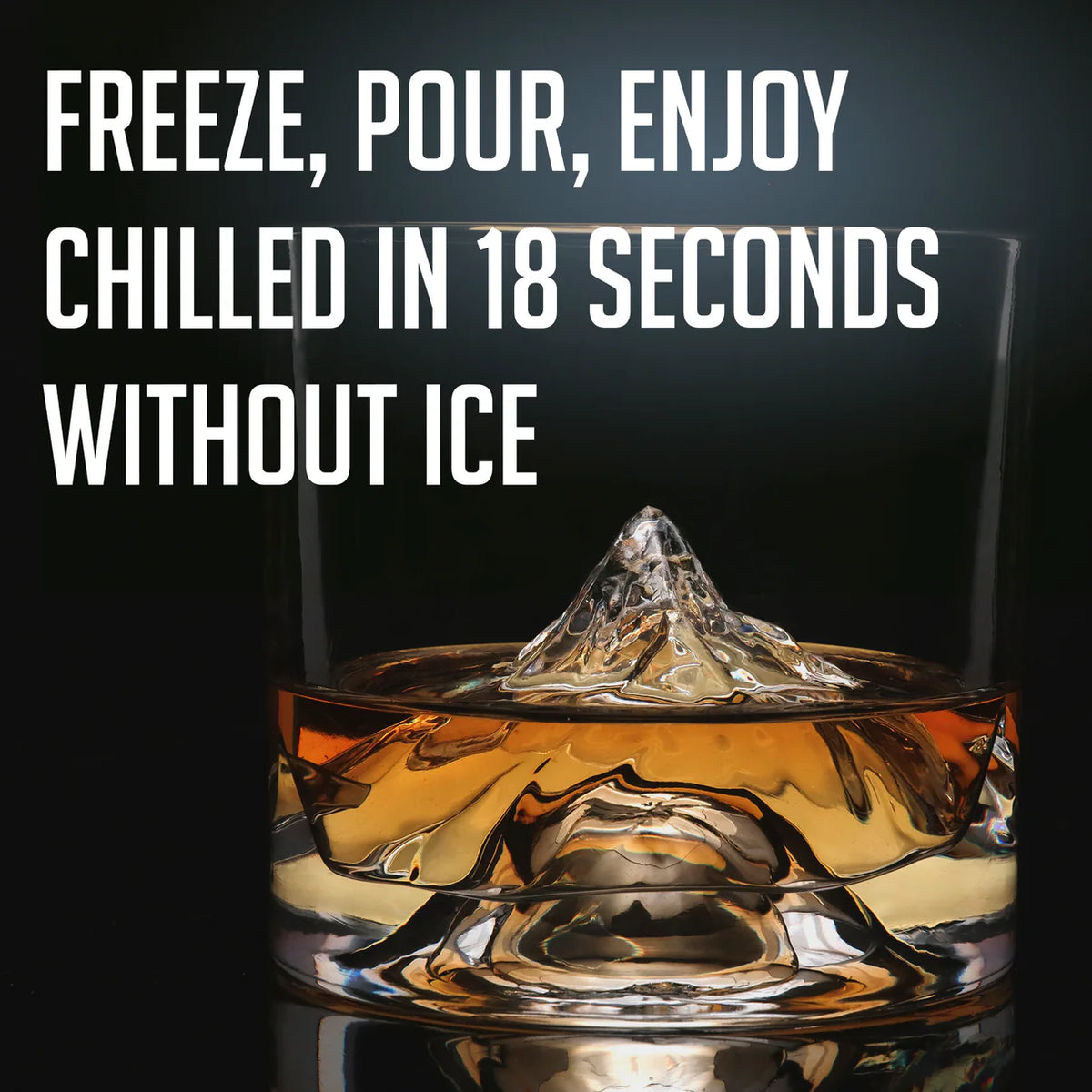 The Peaks Crystal Whiskey Decanter Set (5 pcs)