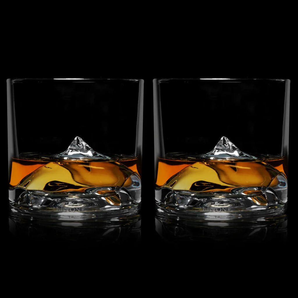 Mt. Everest Whiskey Glasses - Set of 2