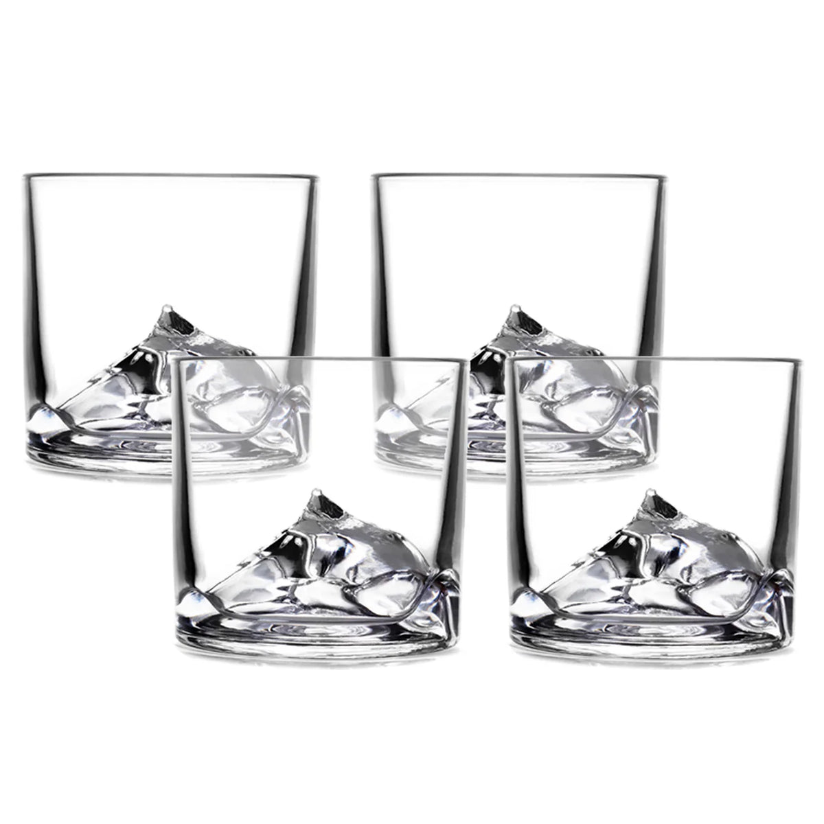 Mt. Everest Whiskey Glasses - Set of 4