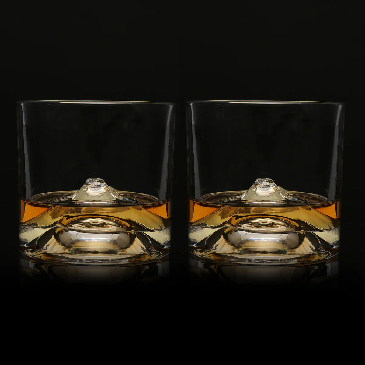 Mt. Fuji Whiskey Glasses - Set of 2