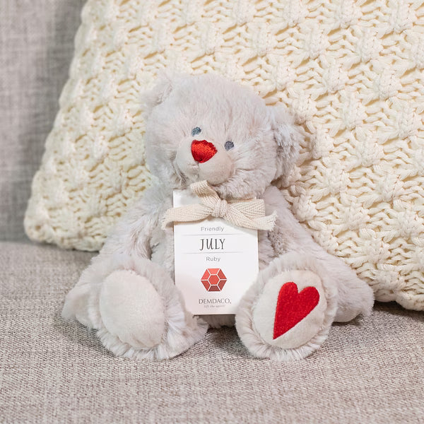July Birthstone Bear