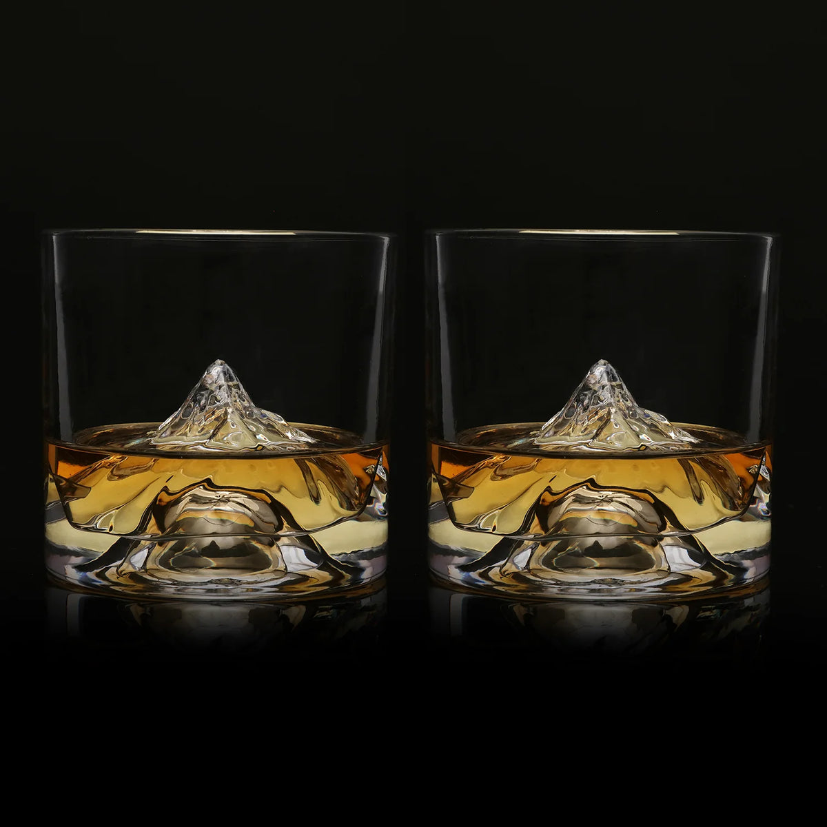K2 Crystal Whiskey Glasses - Set of 2