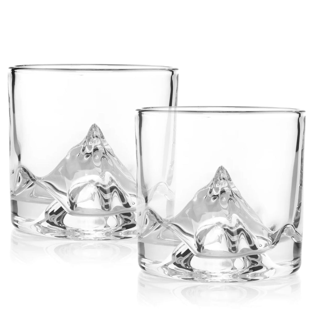 K2 Crystal Whiskey Glasses - Set of 2