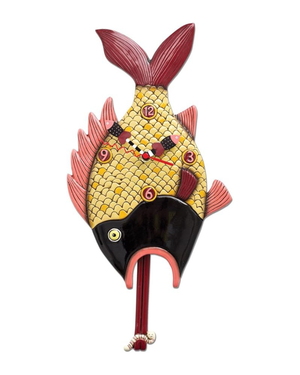 Little Finn Fish Wall Clock