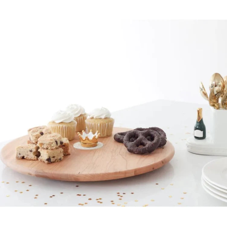 maple lazy susan