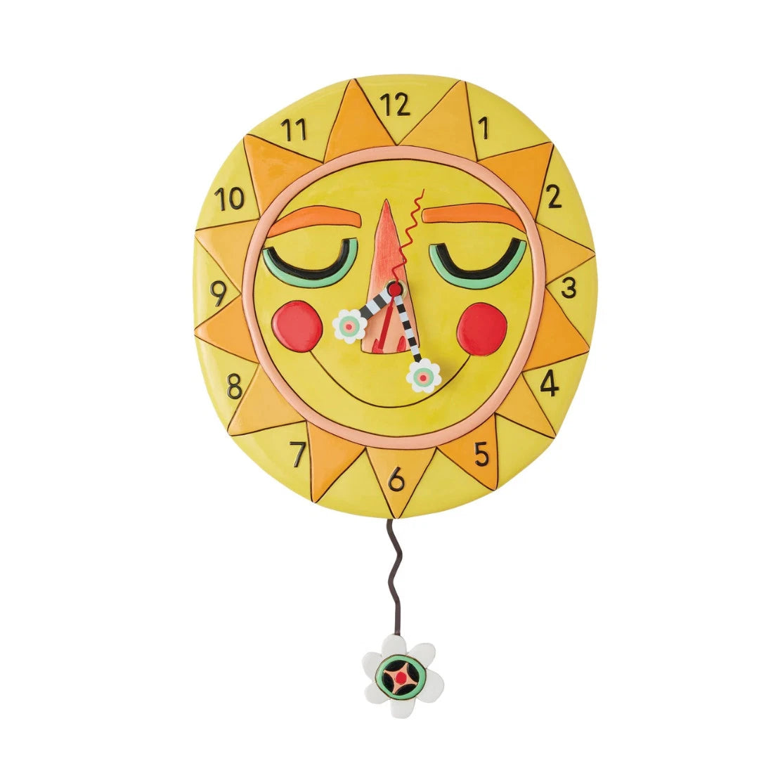 Blooming Bright Wall Clock